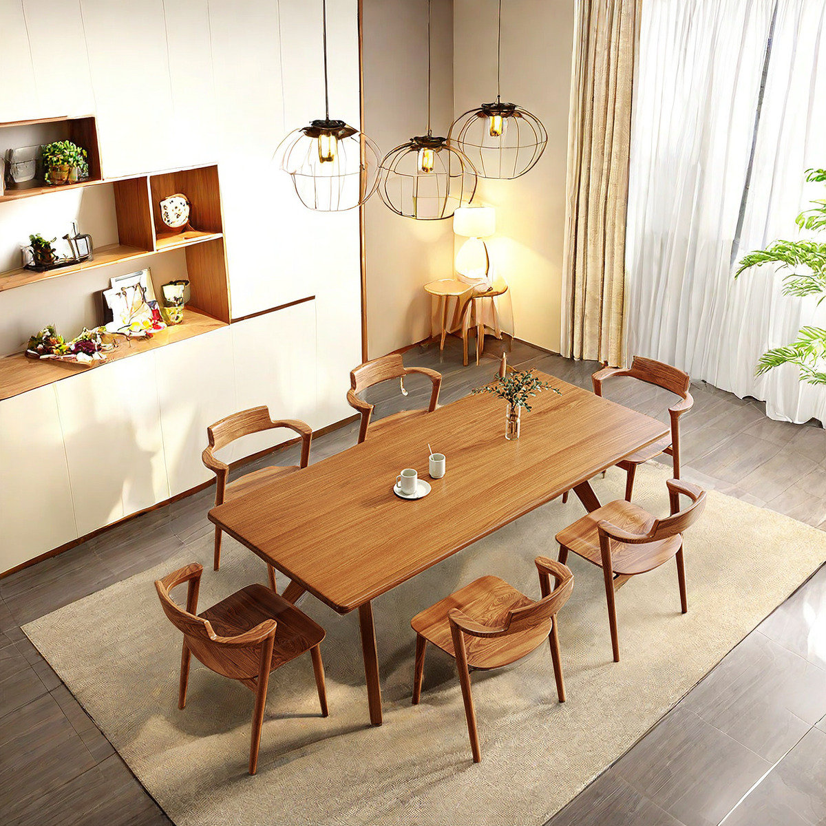 Monophonic　TH ASH TABLE Signature Design by Ashley Living Room Dynnford Table (Set of 3